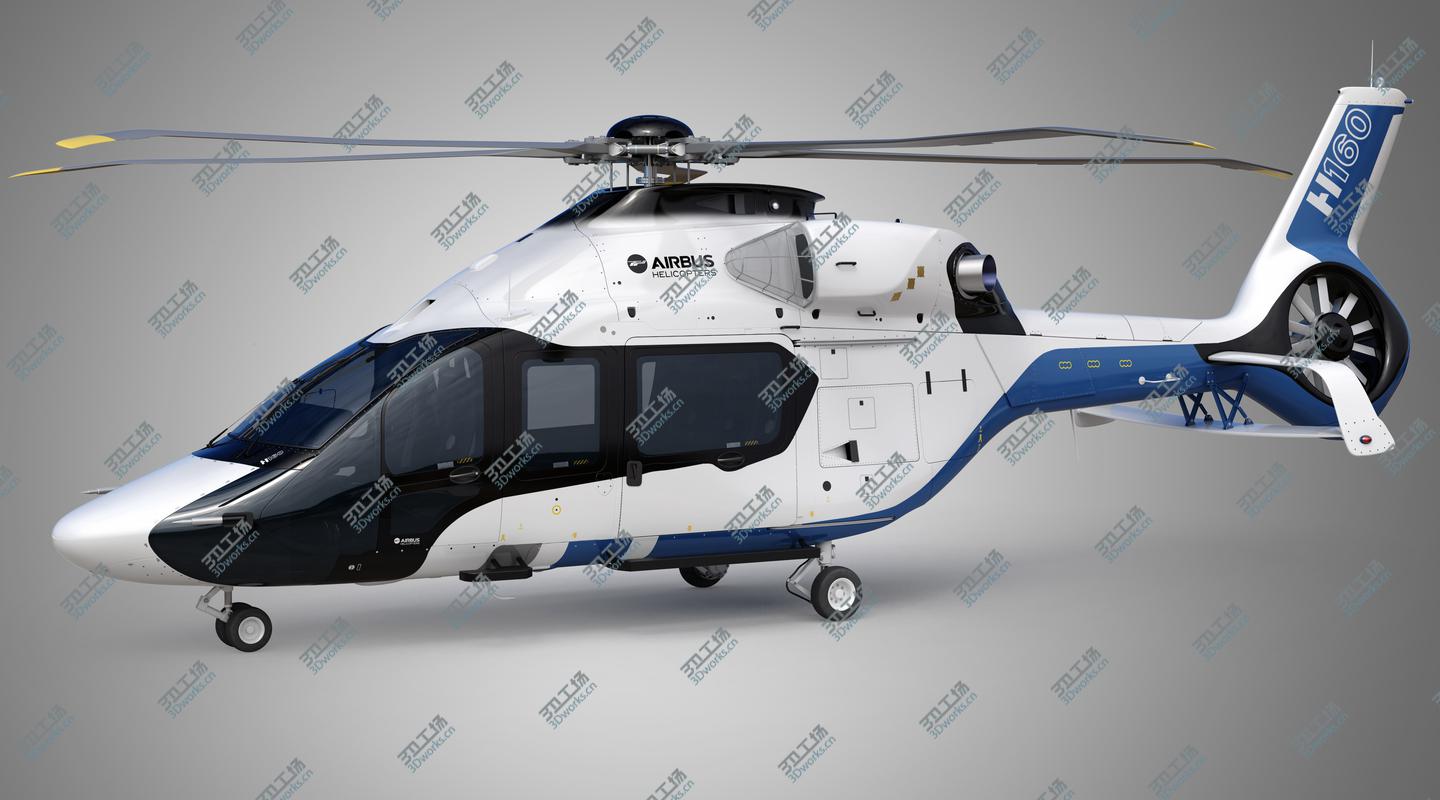 images/goods_img/202104021/Airbus Helicopter H160 -  Eurocopter EC 160 with cockpit and interior model/5.jpg